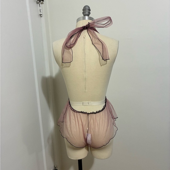 Mesh Halter teddy - Picture 2 of 5